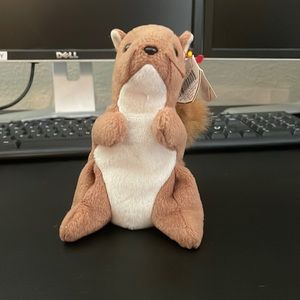 Ty Beanie Baby squirrel 1996